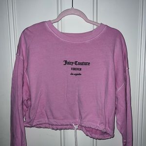 Juicy Couture x Forever 21 Cropped Sweatshirt